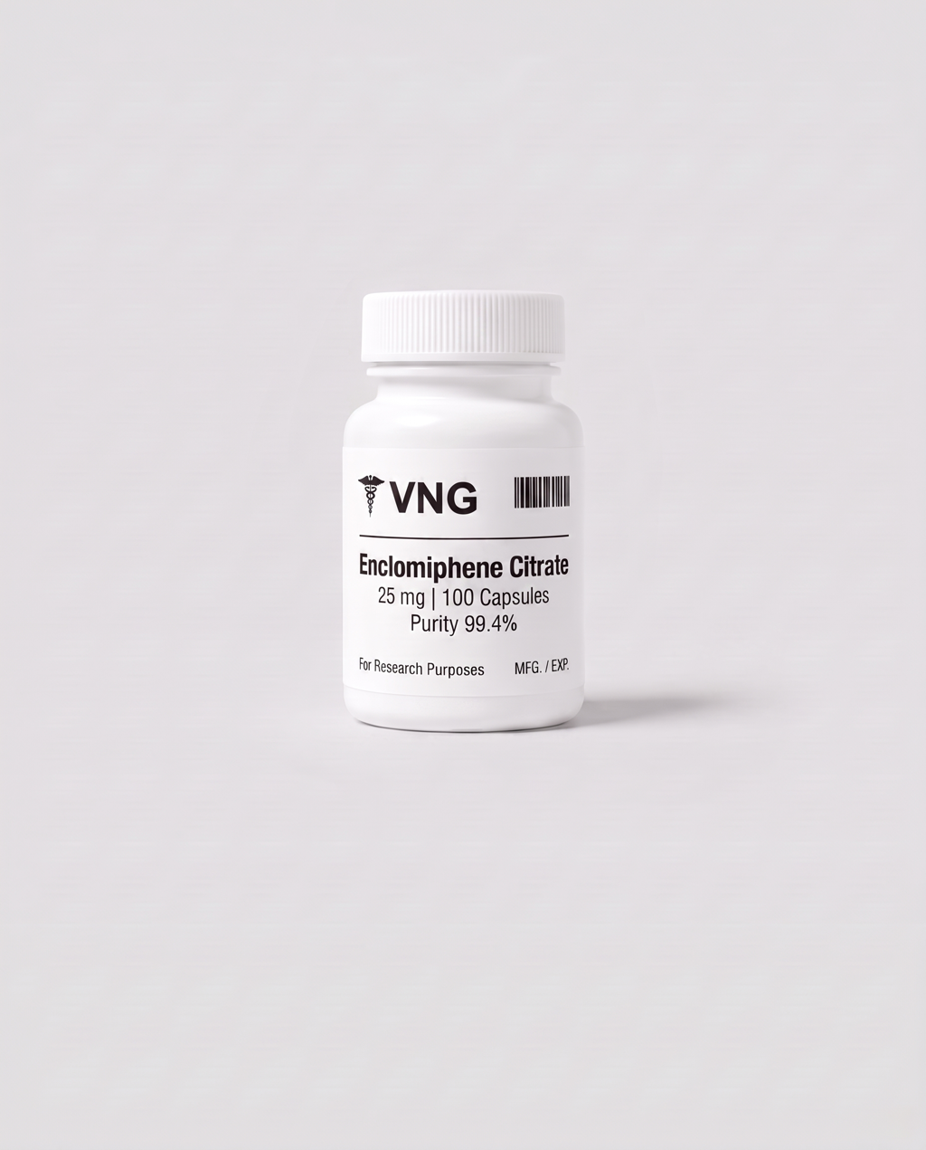 Enclomiphene Citrate research vial